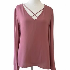 Gorgeous Lush Crisscross Blouse - Excellent Condition! | Size S